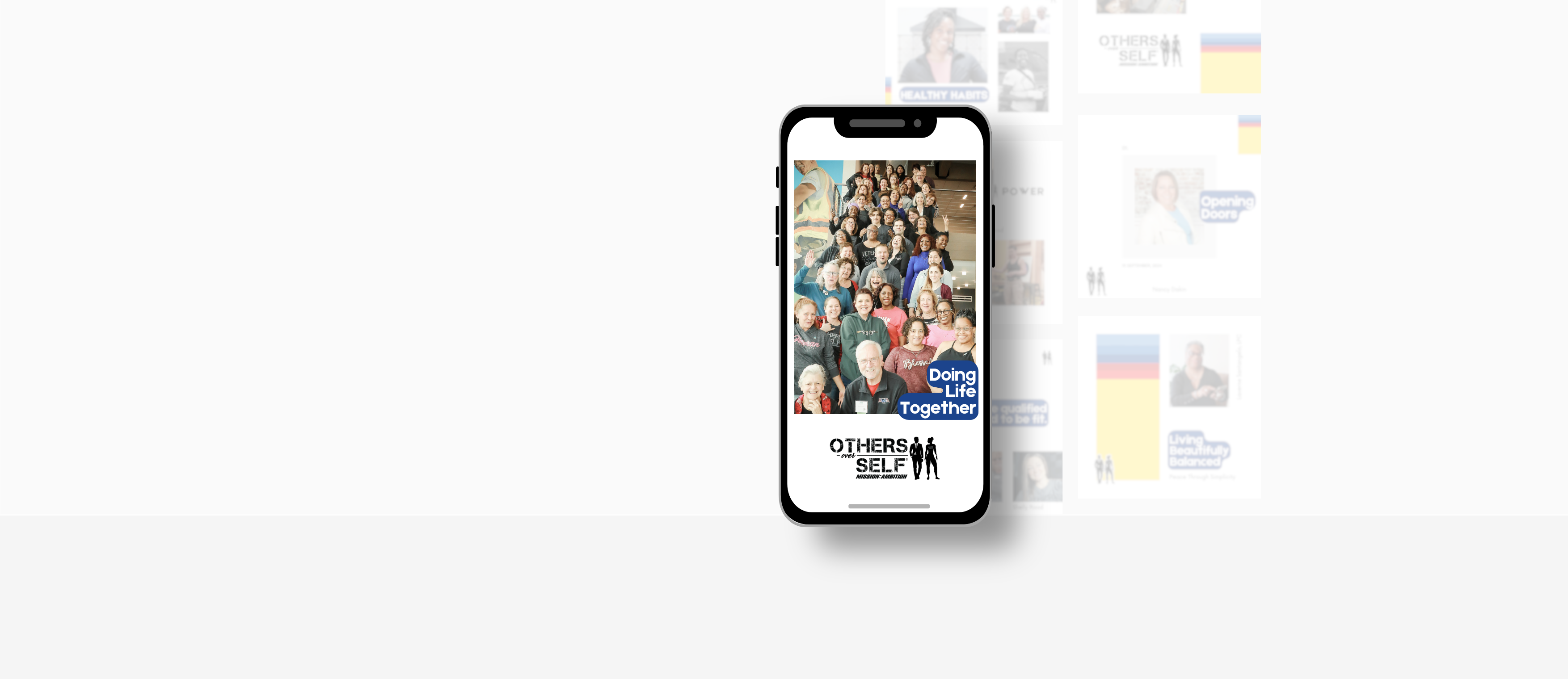 others over self webpage header